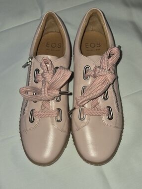 EOS Melbourne Jovi Sneakers Shoes Pink Size 40 9.5 10